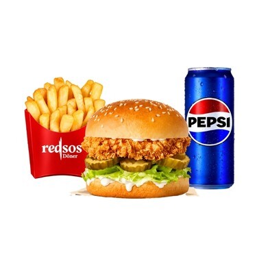 Tenders Burger Menü