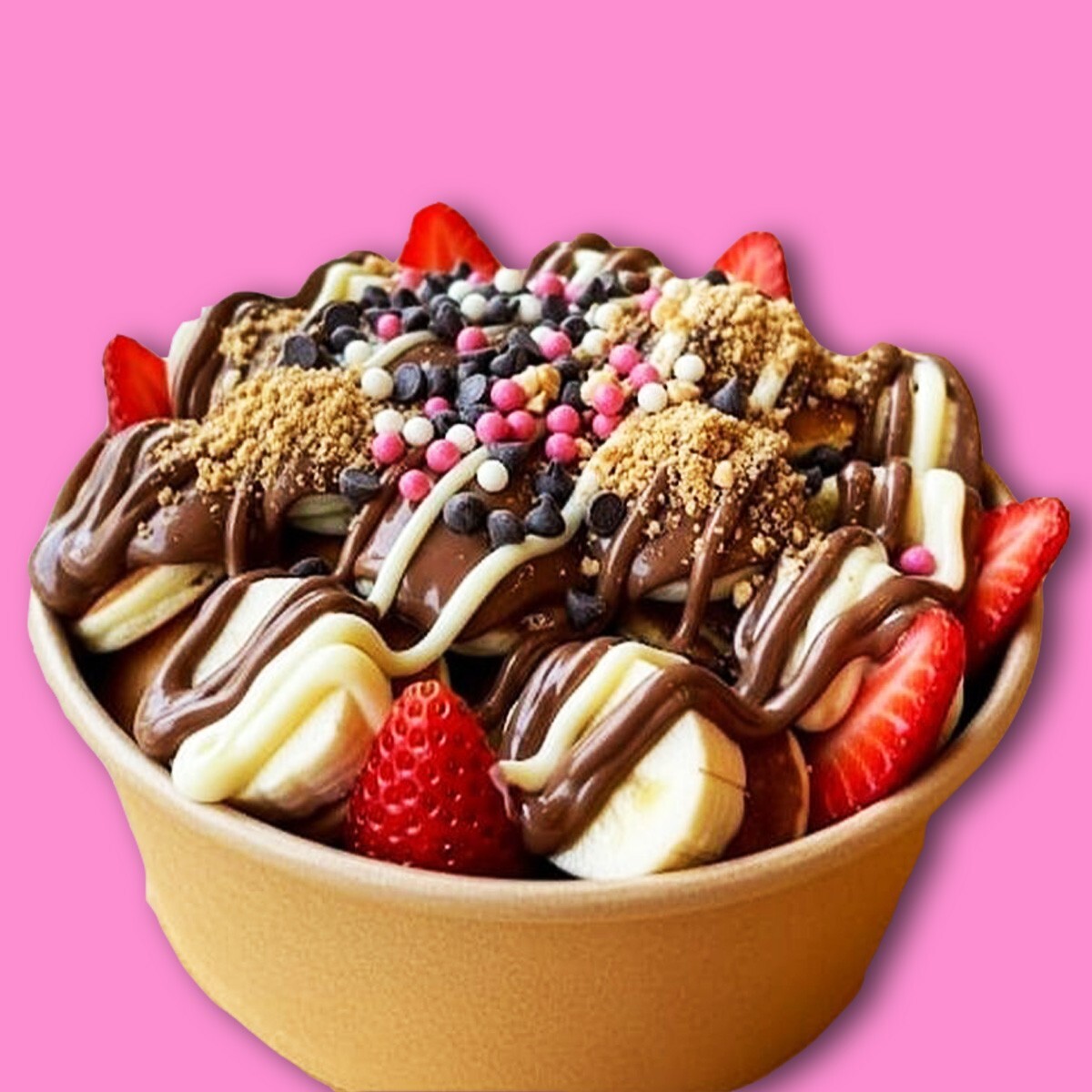 Tatlı Enerji Waffle Bowl