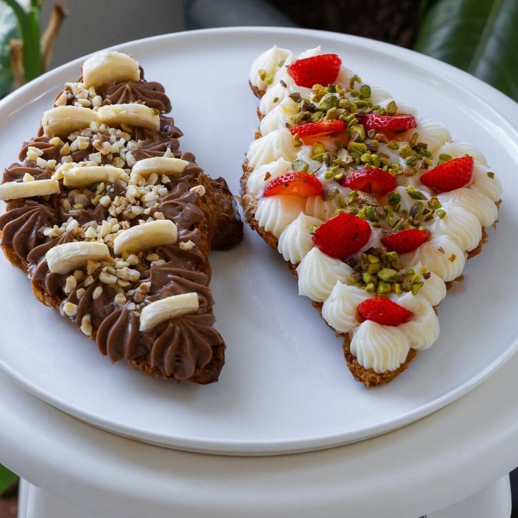 İkili 'Chocolate & Strawberry Cream Açık