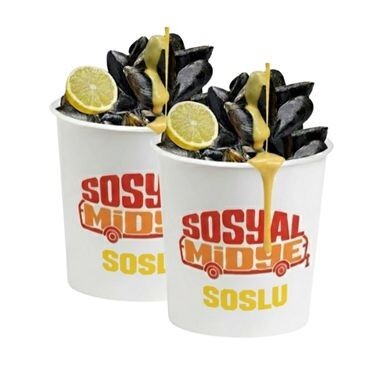 100 Adet Soslu Midye