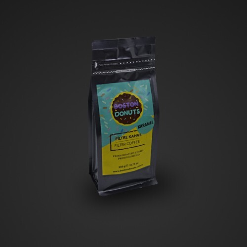 Karamel Aromalı Öğütülmüş Filtre Kahve (250 gr)