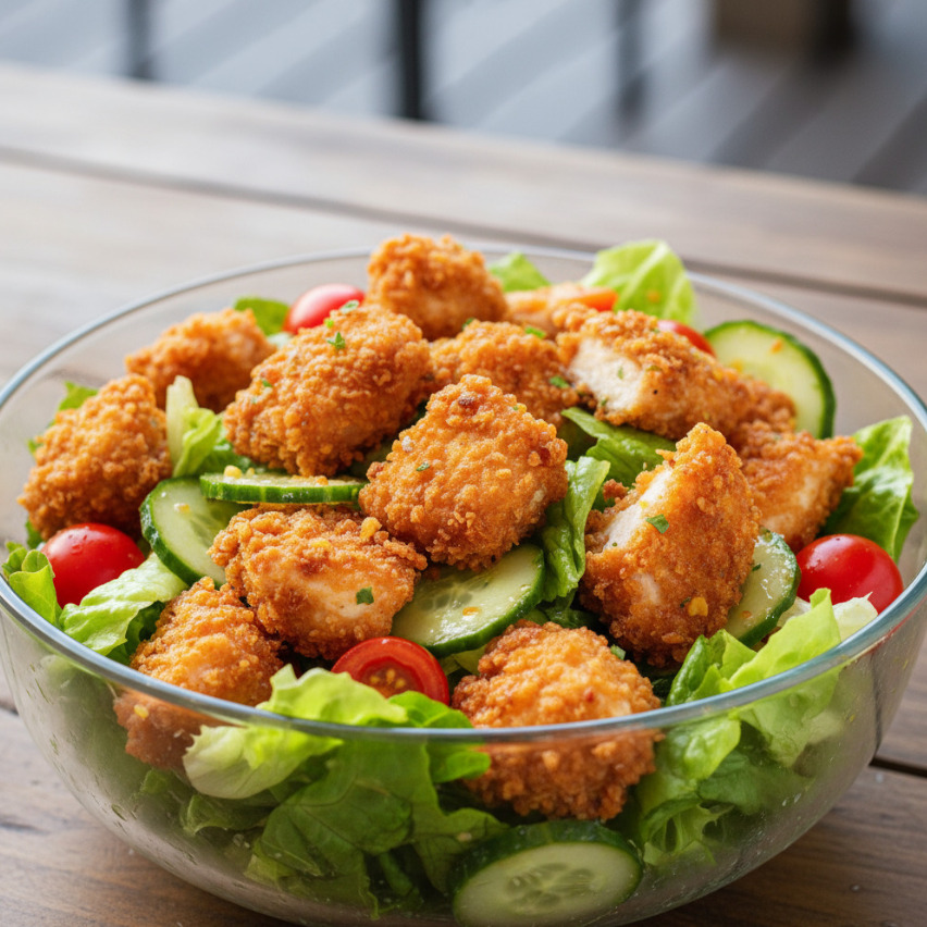 Çıtır Tavuk Salata