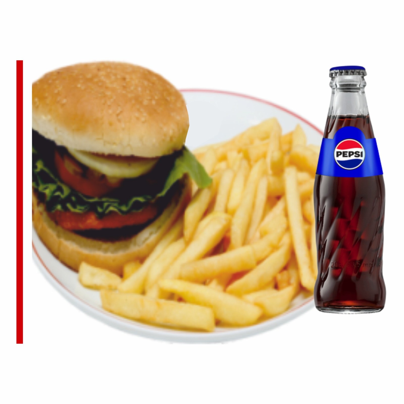 Chicken Burger Menü
