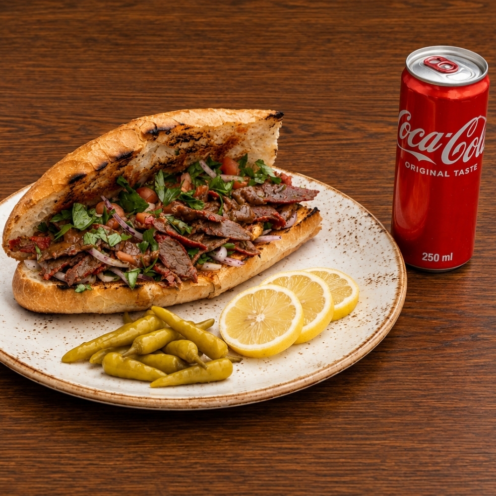 Ekmek Arası Et Tantuni Menü