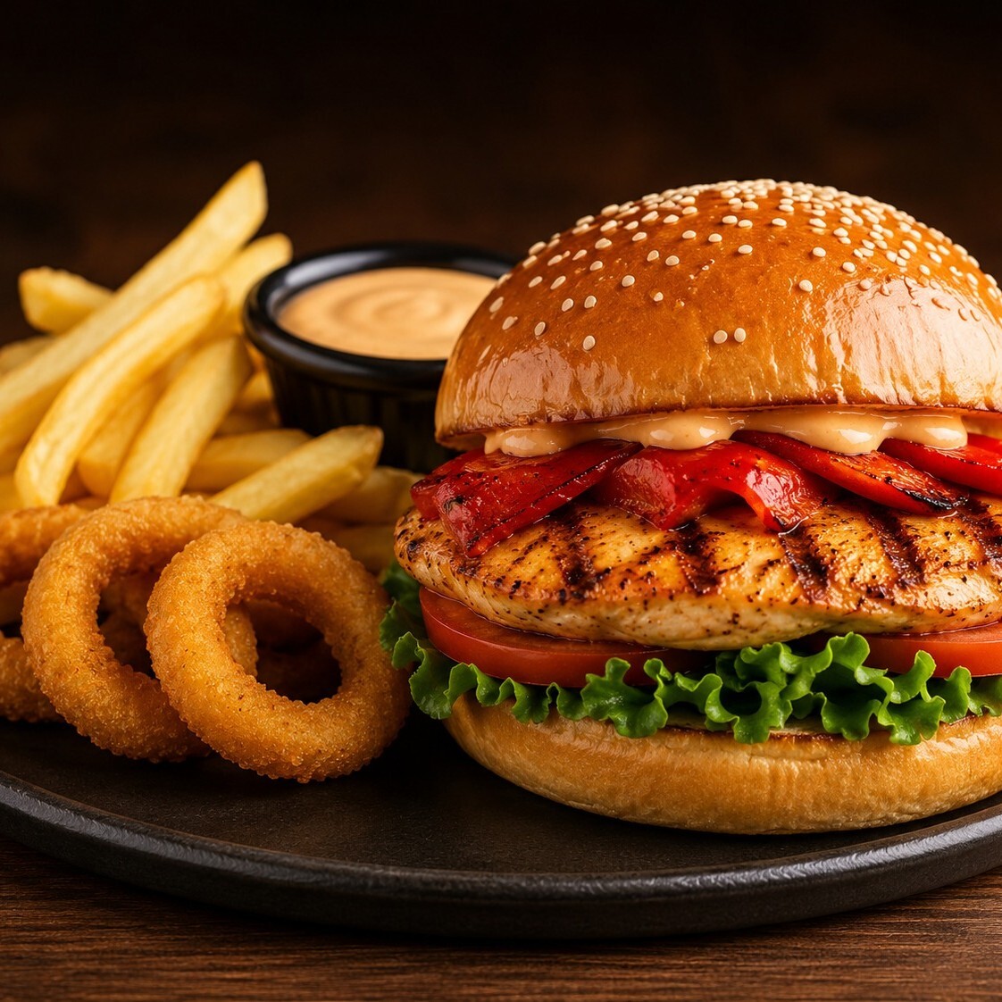 Chicken Izgara Burger