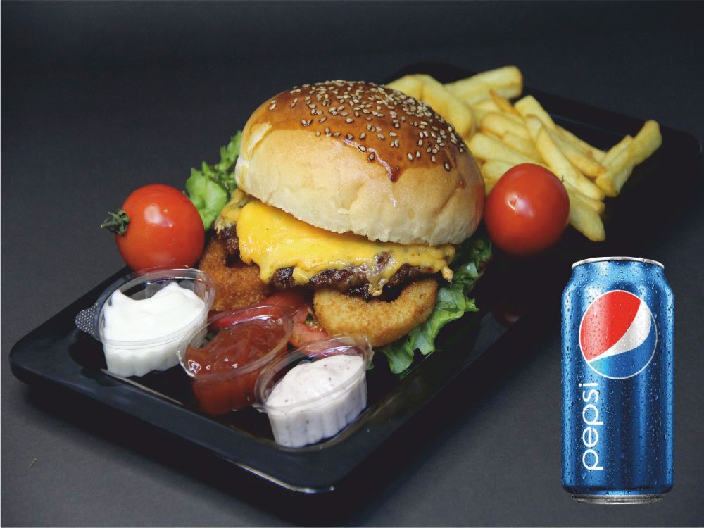 Cheeseburger Menü