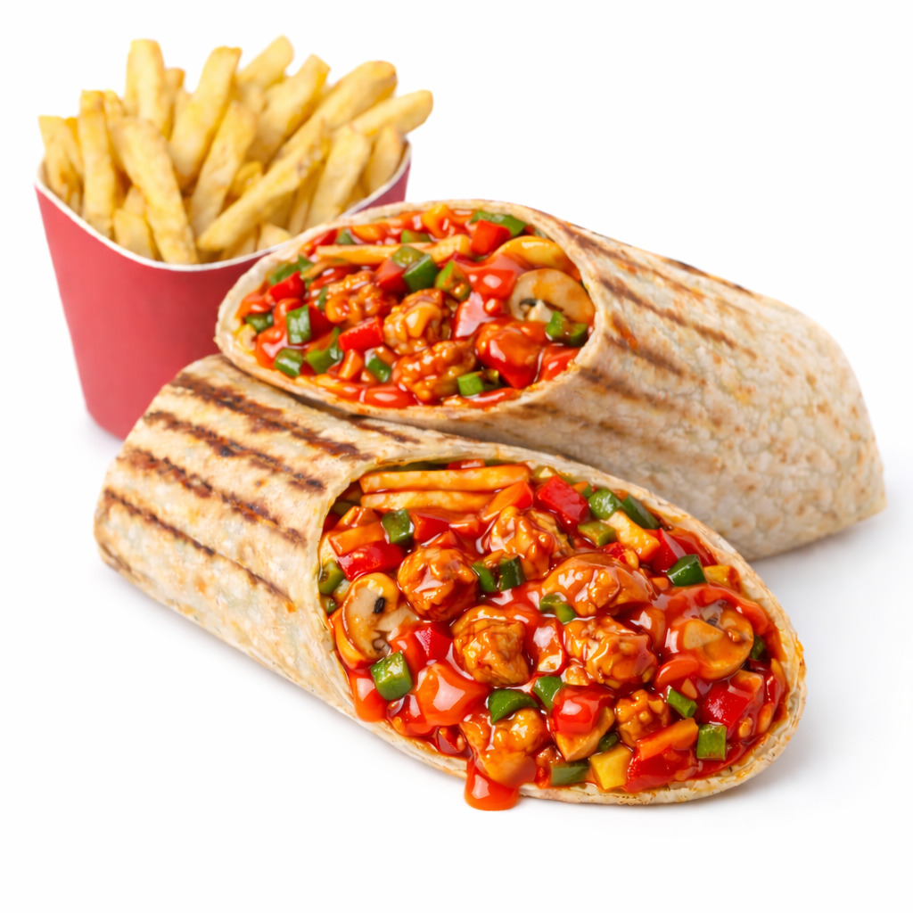 Sweet & Sour Soslu Wrap