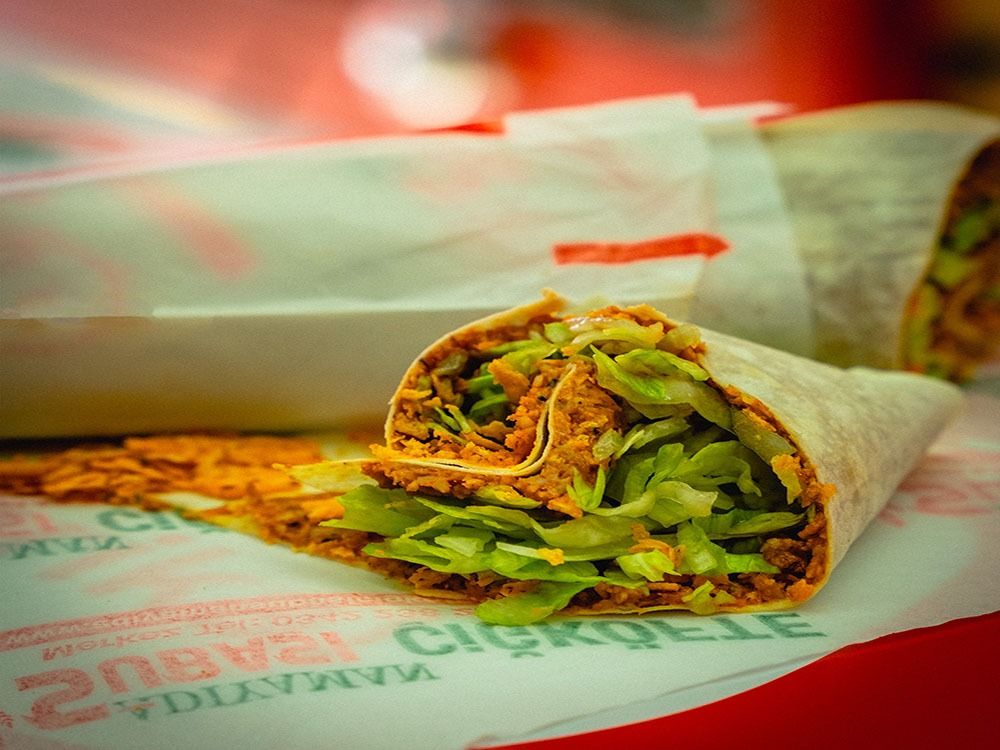 130 Gr Mega (Doritos) Çiğköfte Dürüm