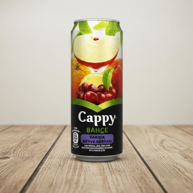 Cappy Bahçe Karışık Meyve Nektarı (330 ml)