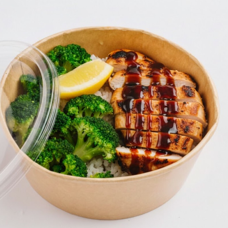 Chicken With Teriyaki Sauce Bowl