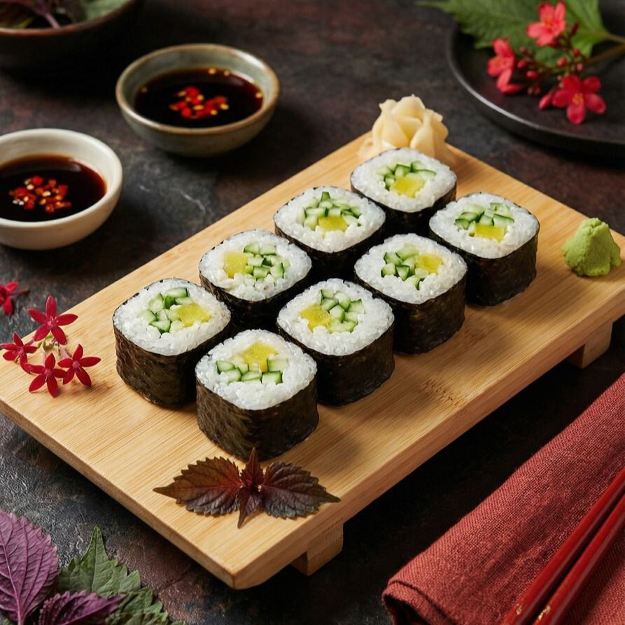 Vegeterian Maki (8 Pcs.)