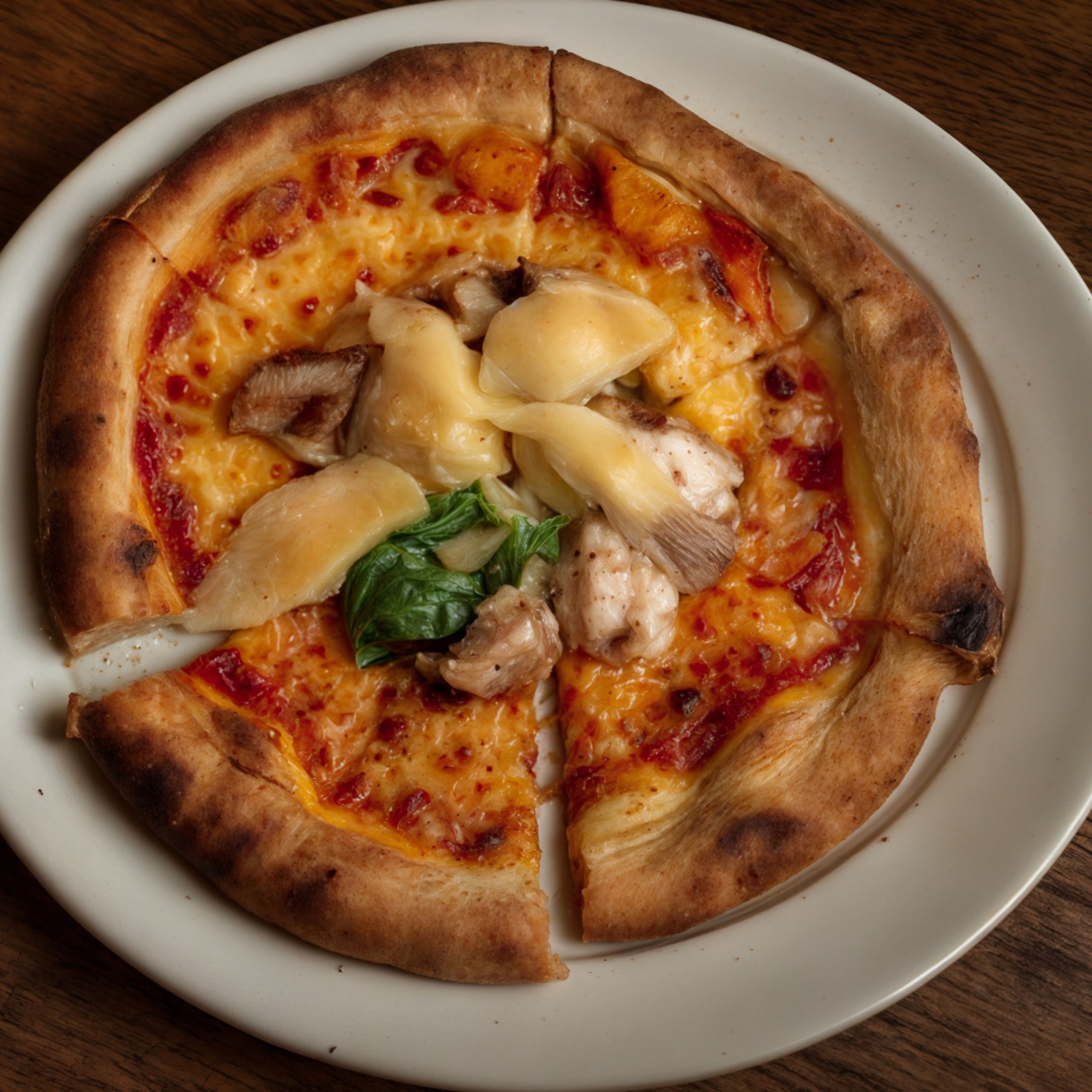 Sezar Tavuklu Pizza