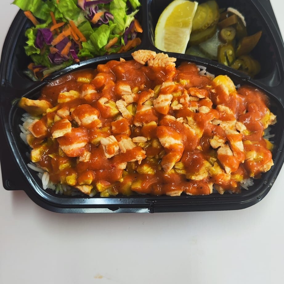 Pilav Üstü Barbekülü Tavuk