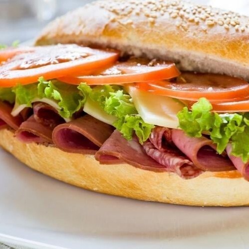 Salamlı Kaşarlı Sandviç