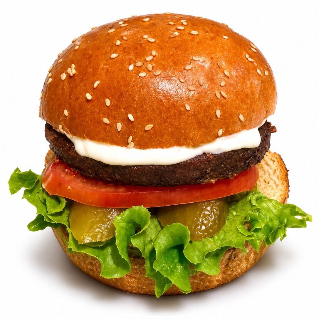 Green Beef Burger
