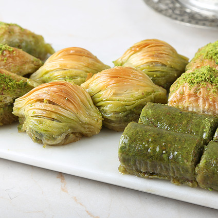 Fıstıklı Karışık Baklava (500 gr.)