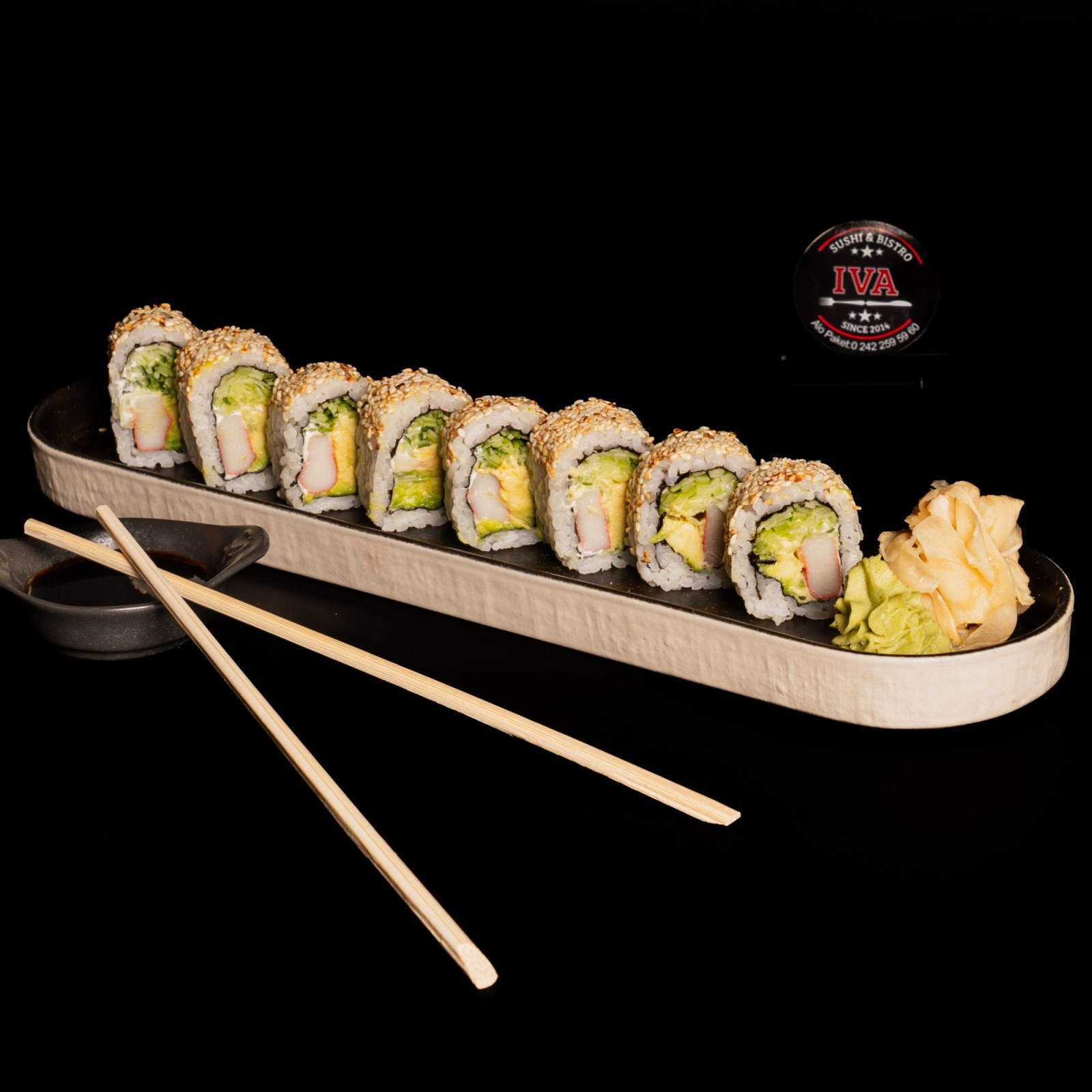 Sesame Roll (8 Pcs.)