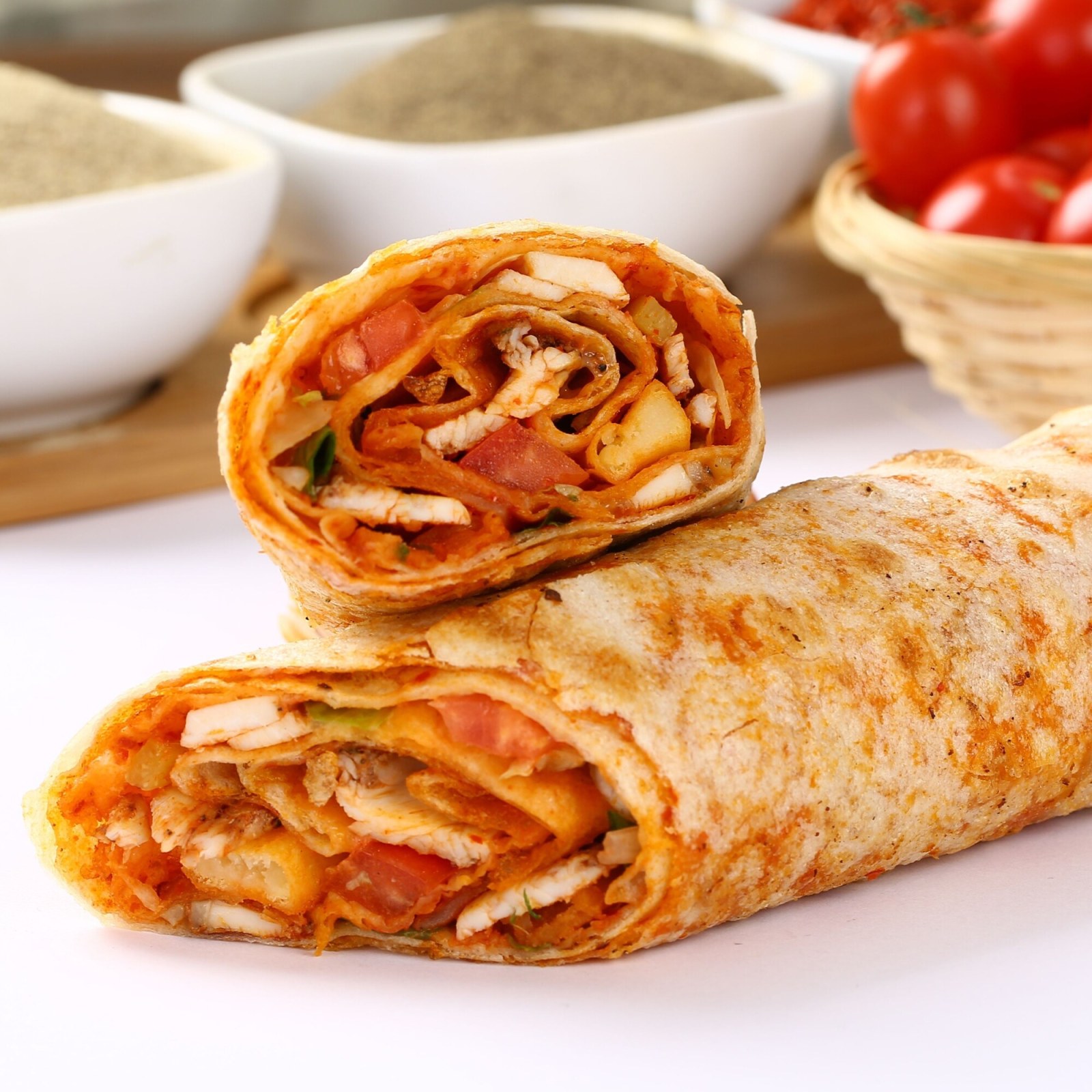 Acılı Hatay Usulü Lavaş Döner