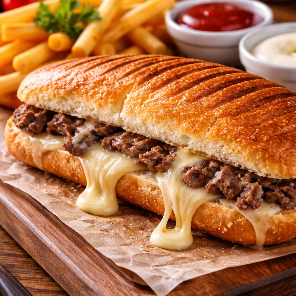 Kavurmalı Kaşarlı Tost