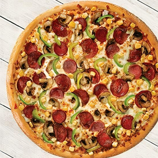 3 adet Orta Boy Pizza+3 Ayran