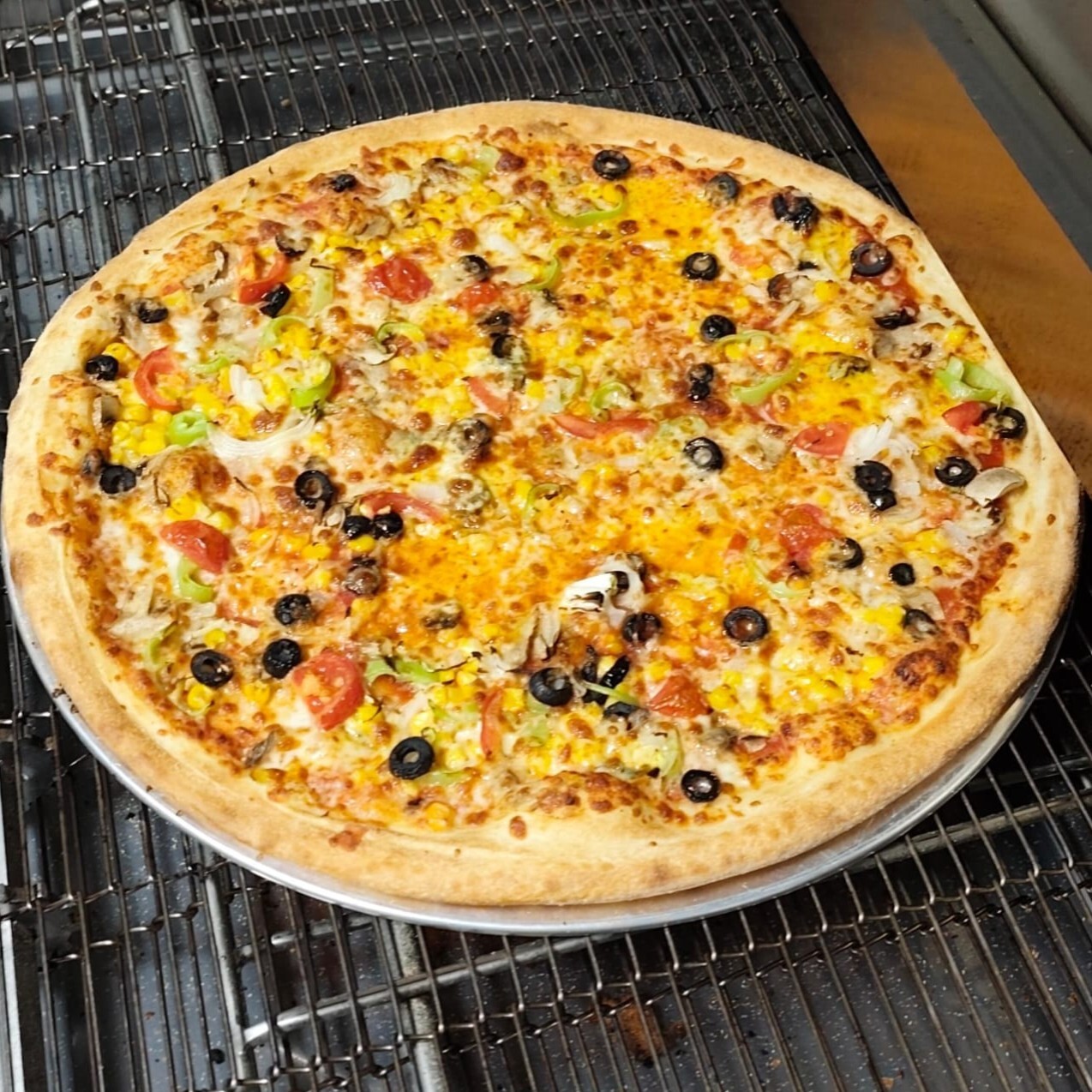 Süper Acılı Pizza:(Büyük Boy)