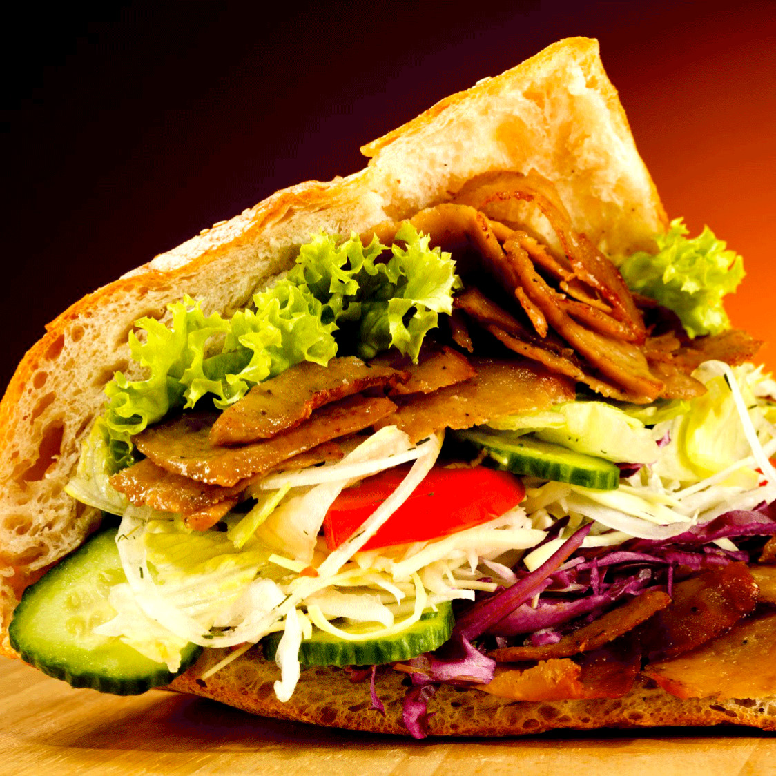 Üç Çeyrek Ekmek Arası Tavuk Döner (120 gr)