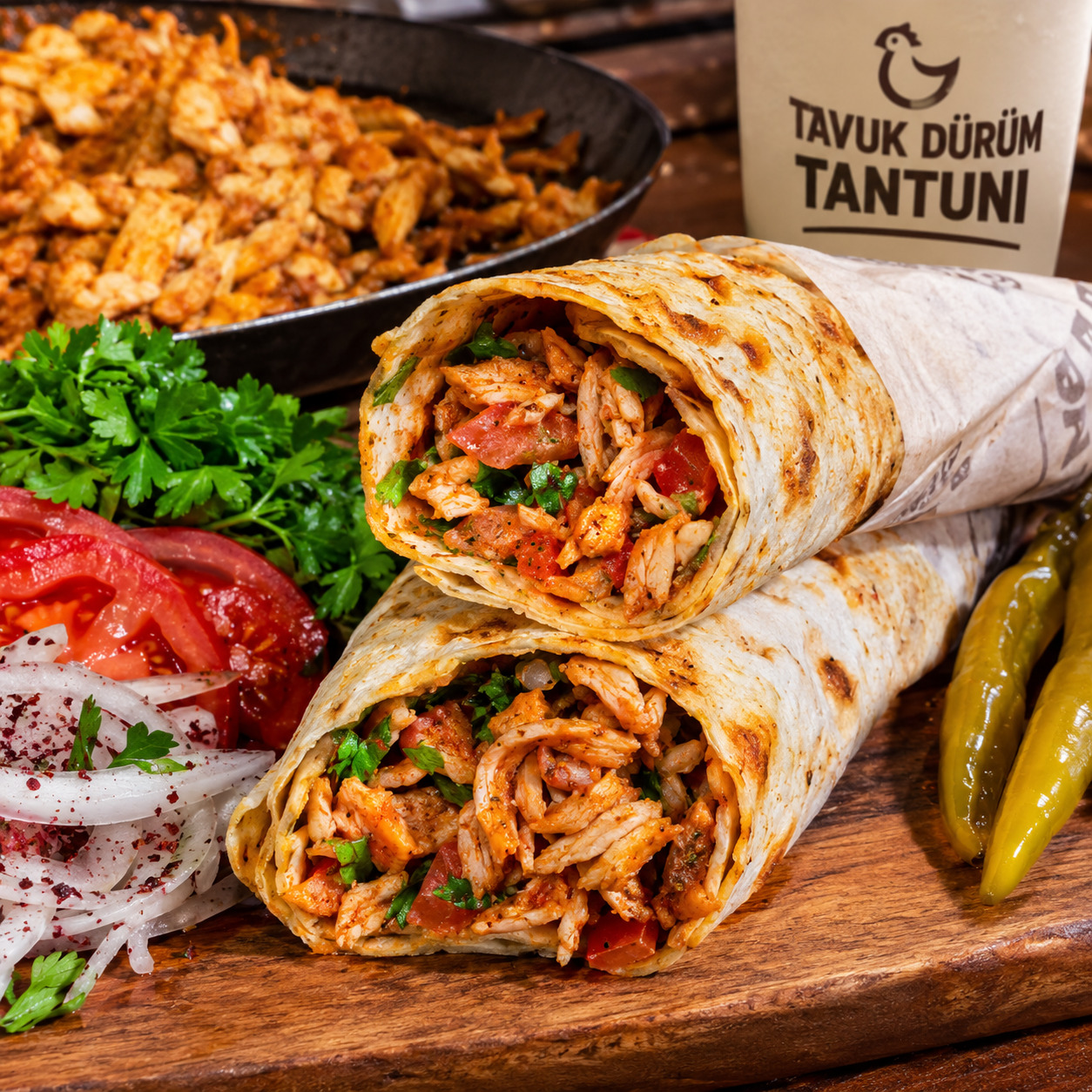Tavuk Tantuni Dürüm