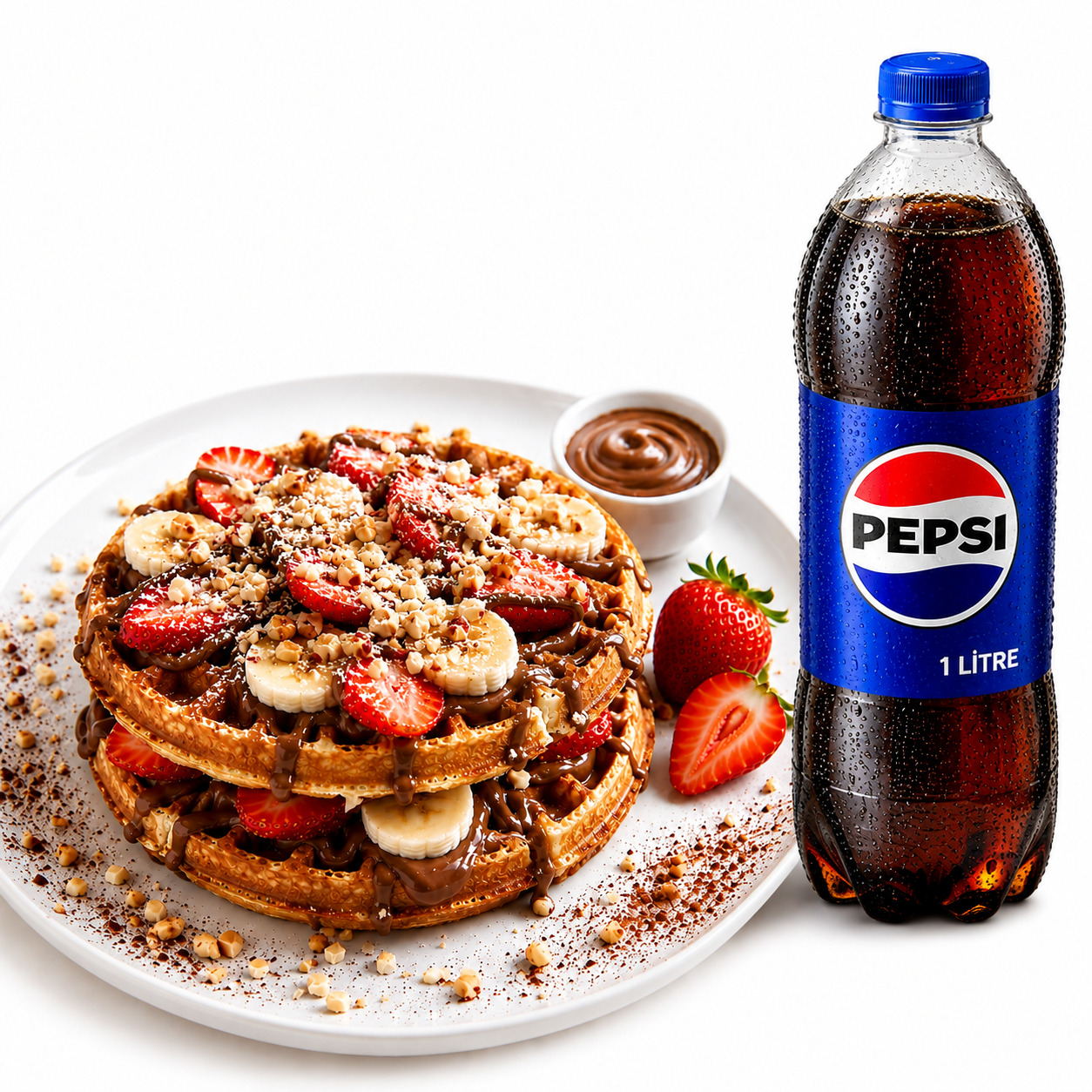 Double Waffle Servis Menü