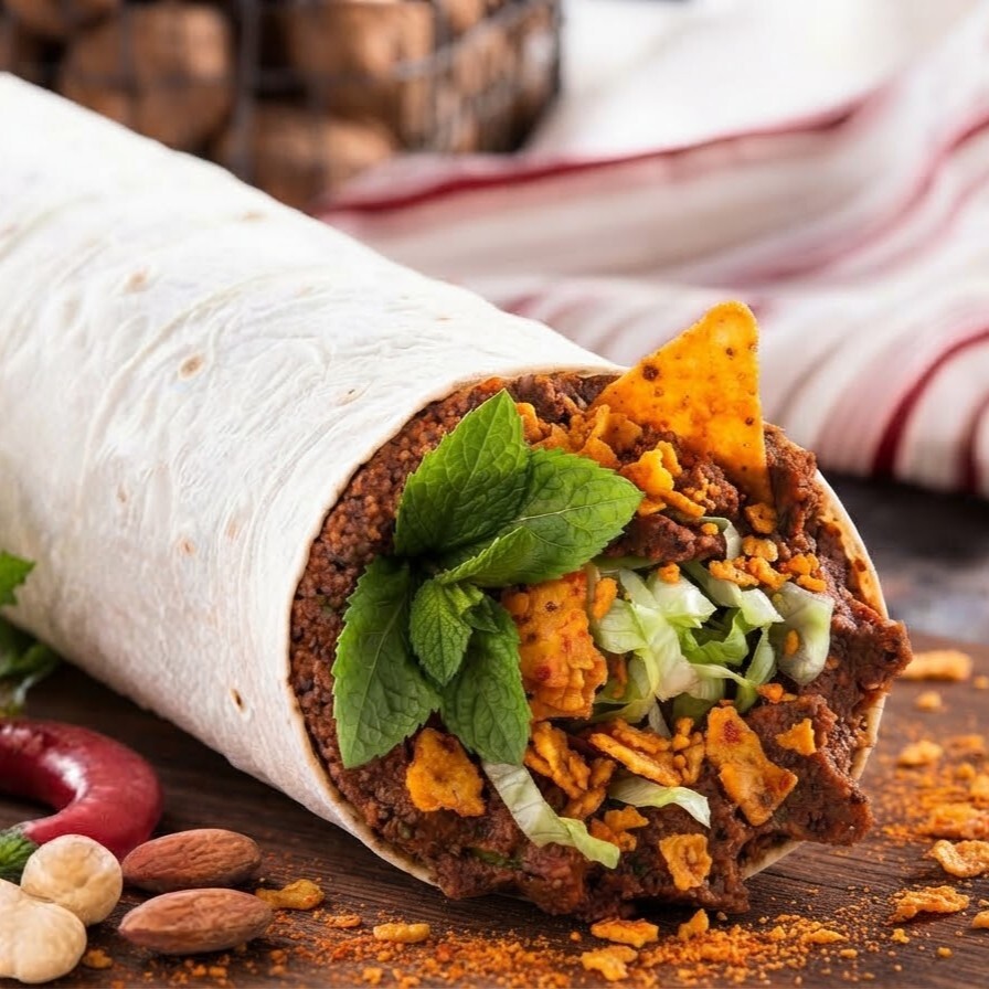 Doritoslu Çiğköfte Dürüm (125 gr.)