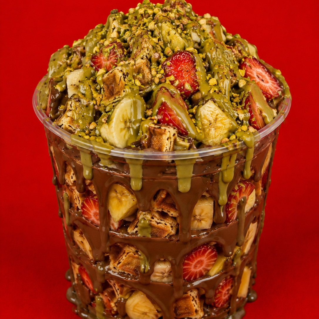 Le Cordet Fıstıklı Bardak Waffle
