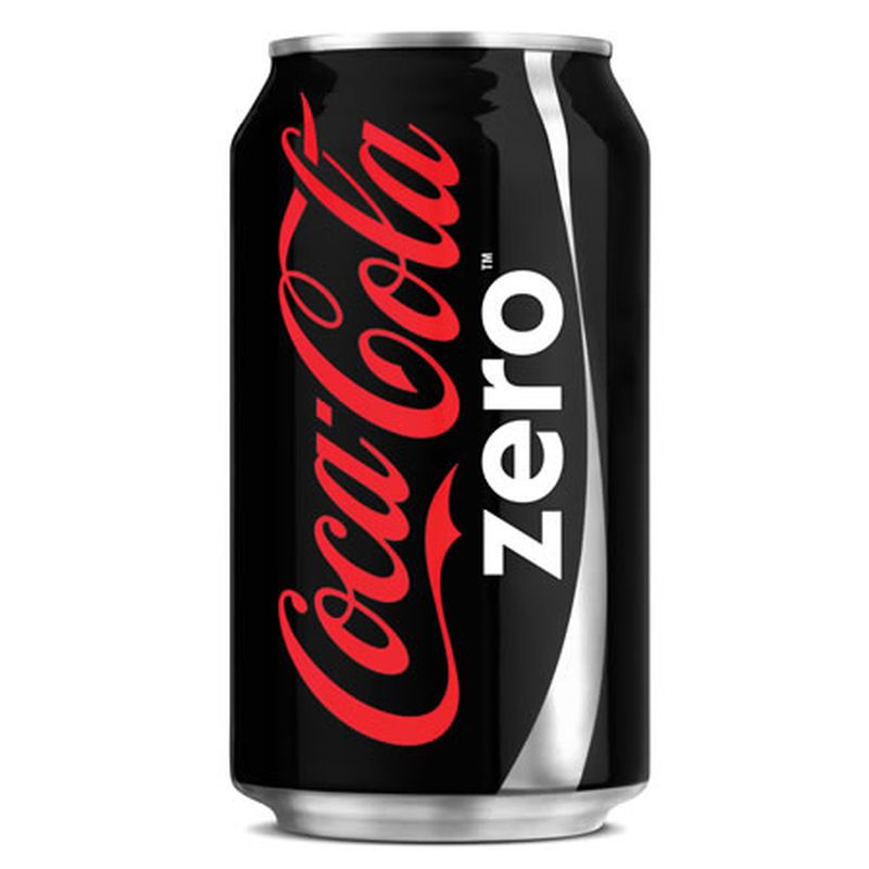 Coca Cola Zero Şekersiz Kutu Kola (330ml)