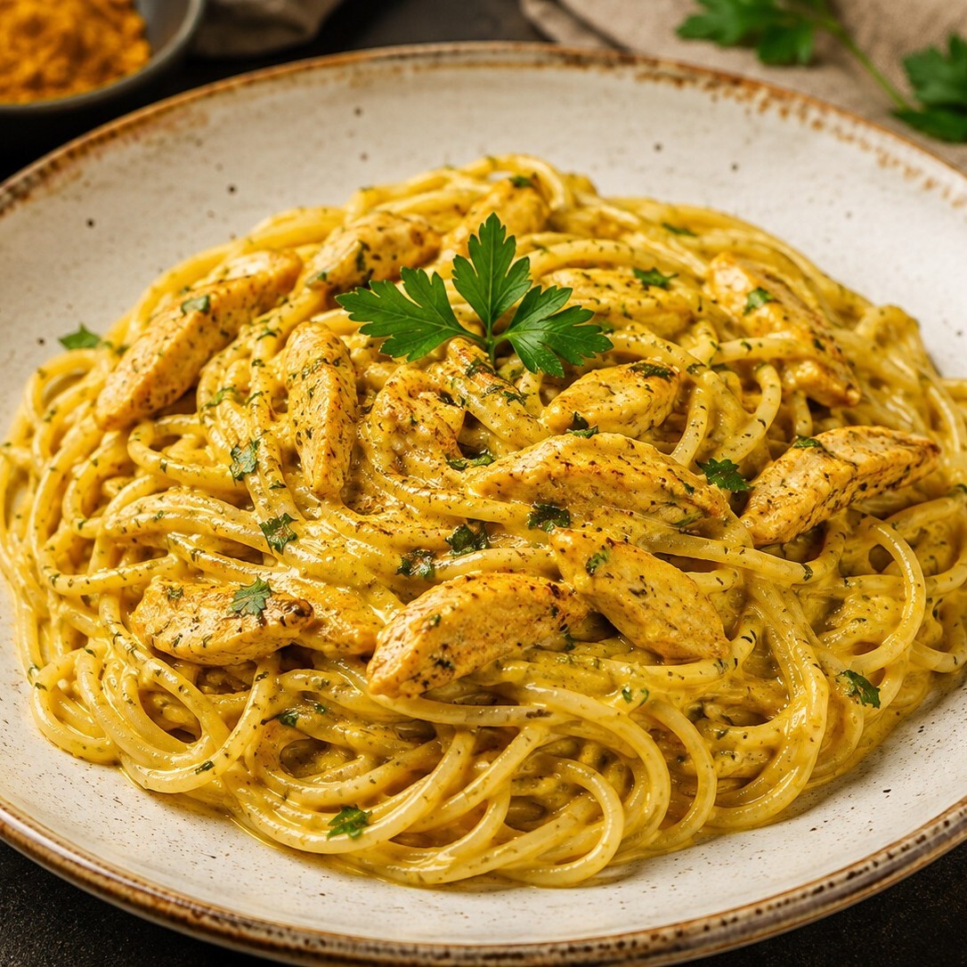 Spagetti Köri Soslu