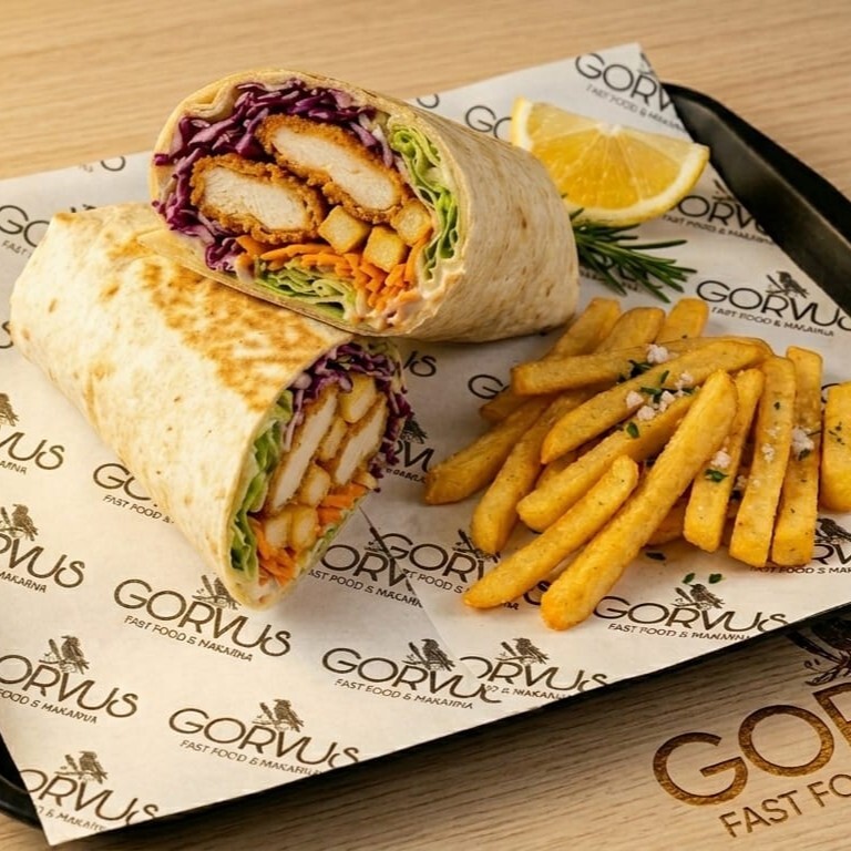 Cheddar Crispy Chicken Wrap