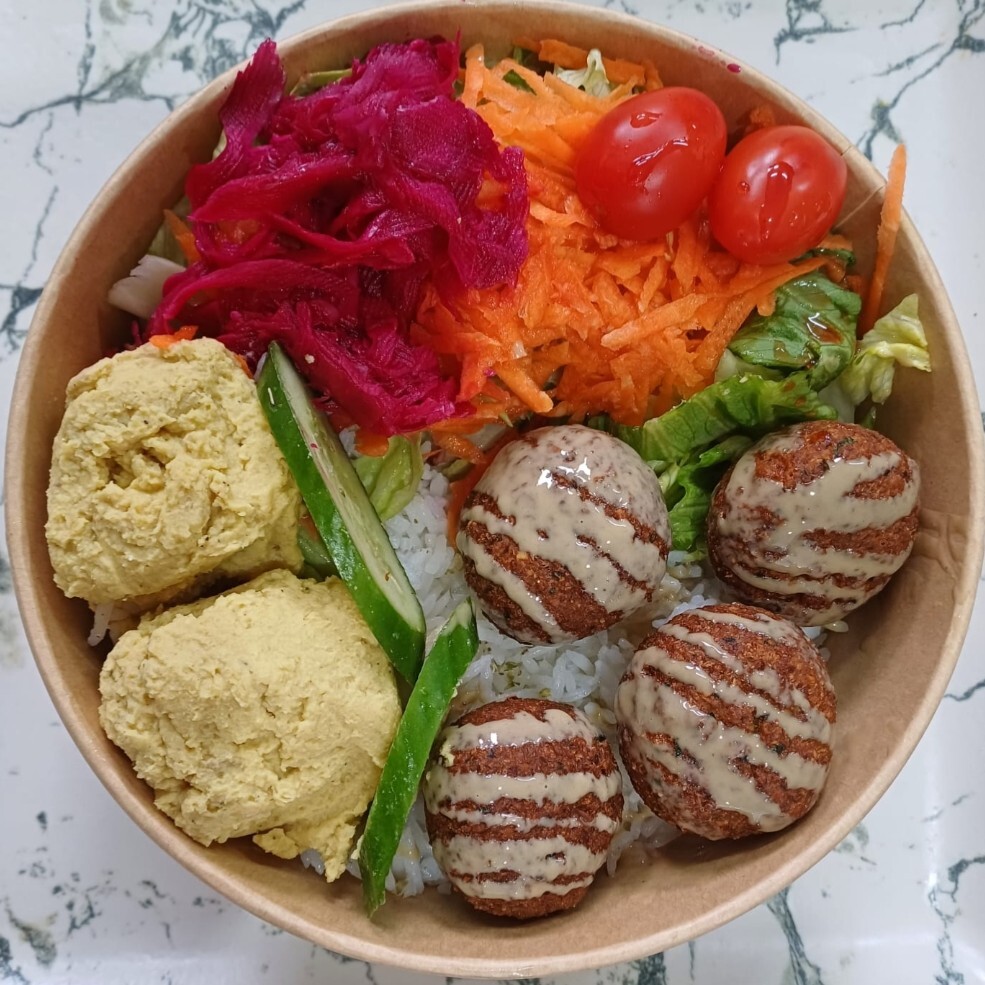 Yeni Psm 4 Falafel Humus & New Psm Falafel Hummus