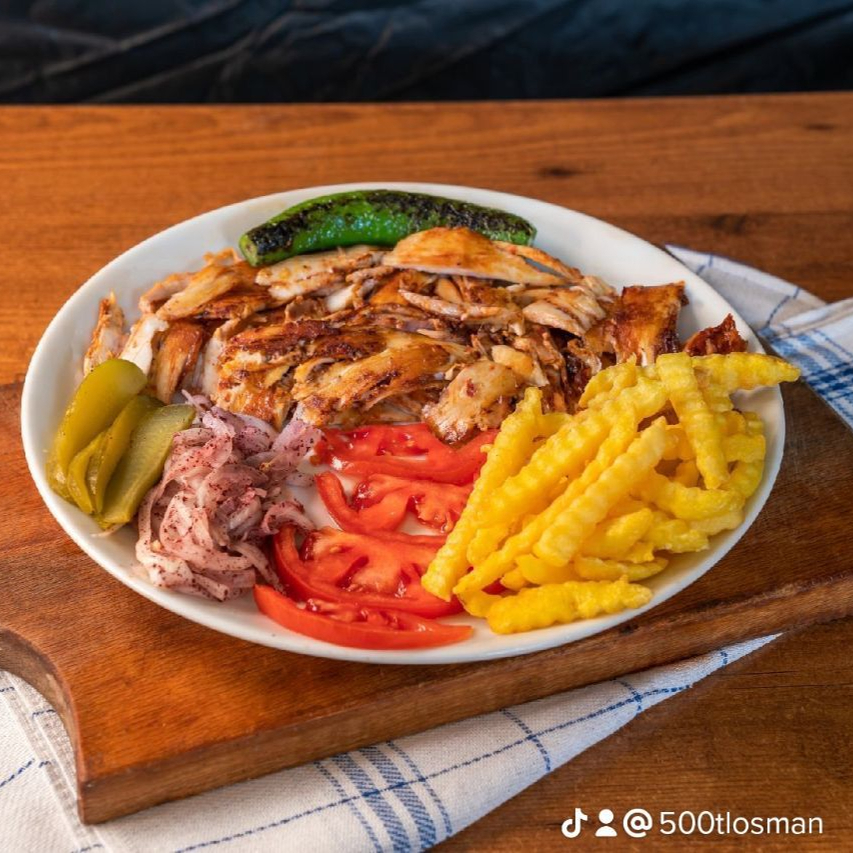 Tavuk Döner Porsiyon Özel Kesme Döner Tavuk Dönerci (100 gr)