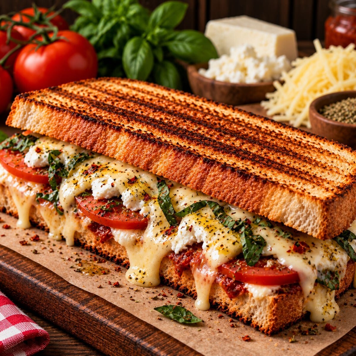 Reyhanlı Peynirli Tost