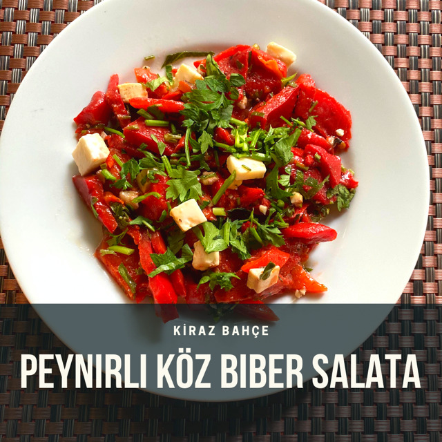 Kırmızı Köz Biber Salatası