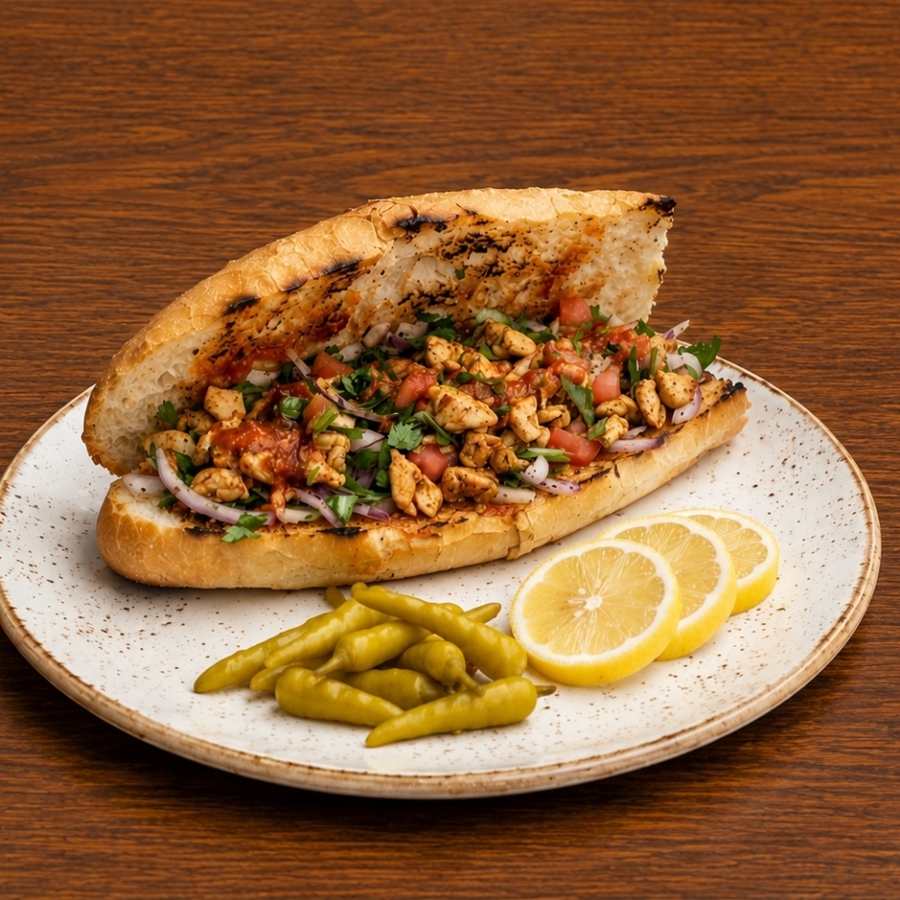 Somun Ekmek Tavuk Tantuni