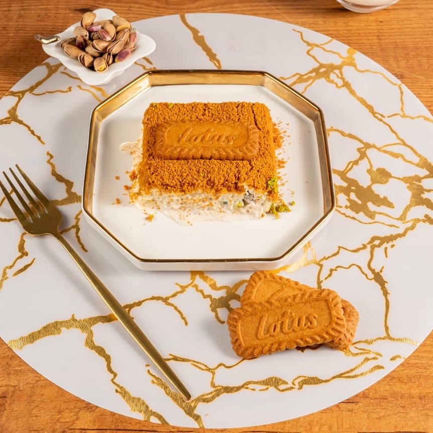 Lotus Çikolata Fıstıklı Soğuk Kadayıf (1 Dilim)