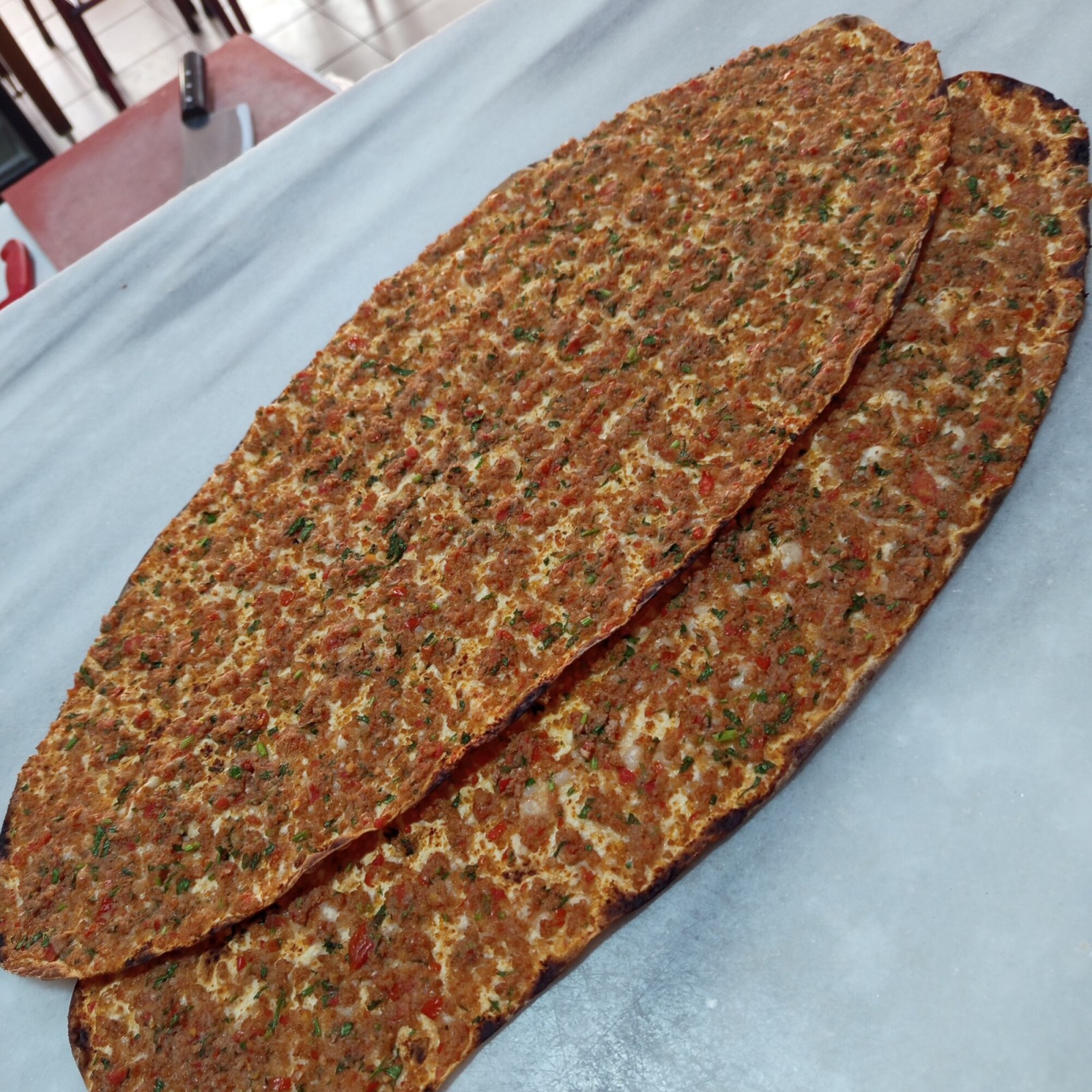 10'lu Lahmacun Menü ve Kemalpaşa