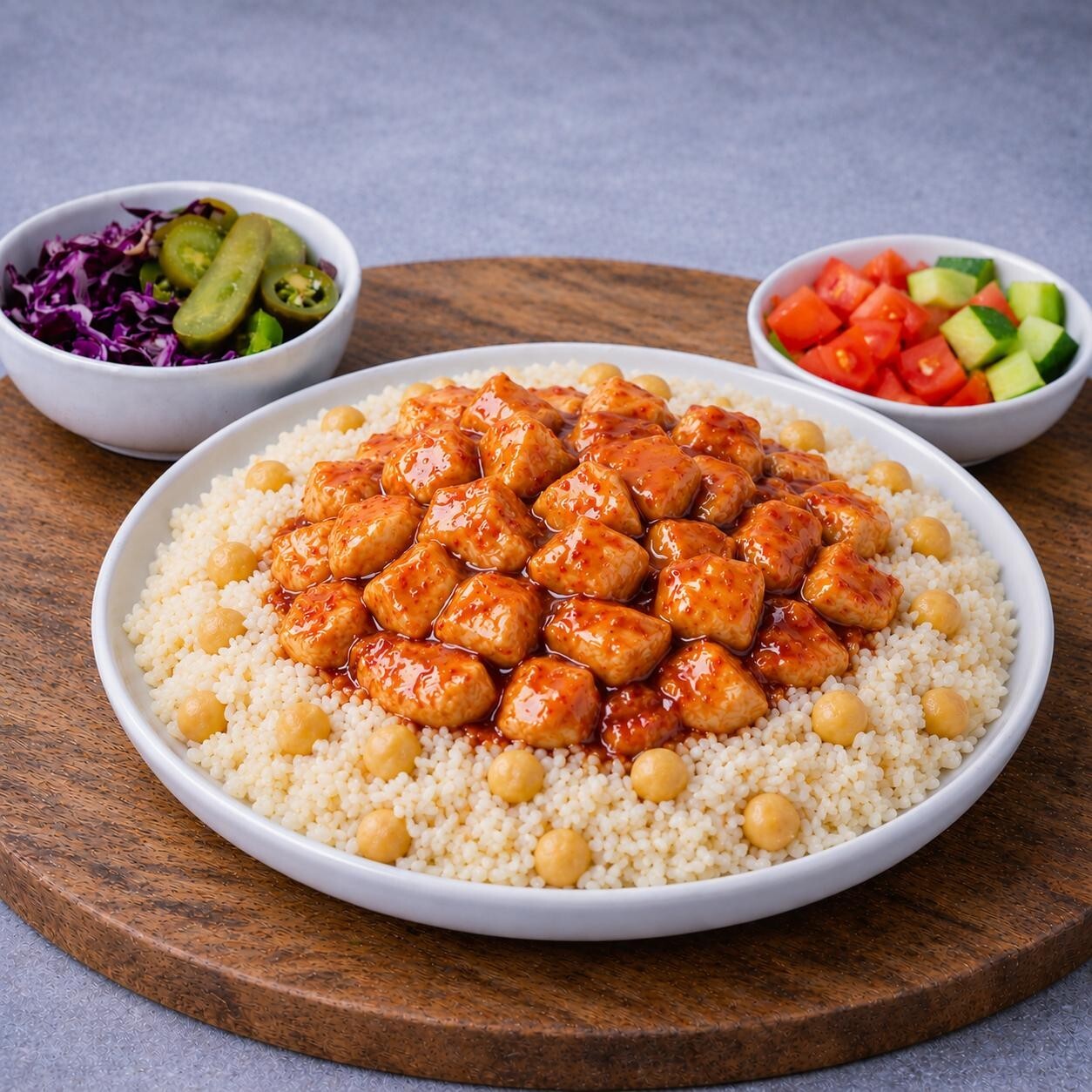 Barbekü Soslu Tavuk Pilav