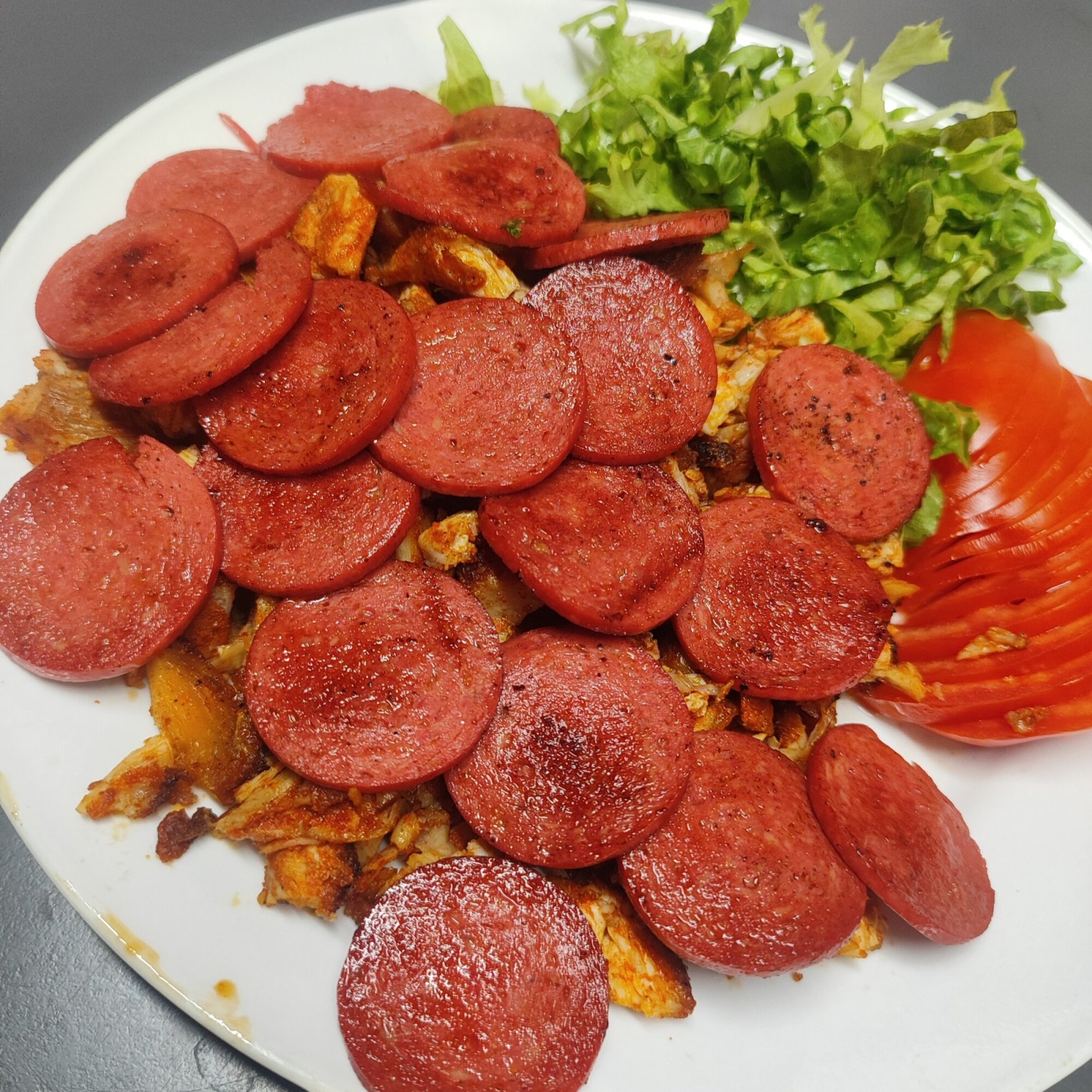 Pilav Üstü Tavuk Döner Sucuk Karışık Menü