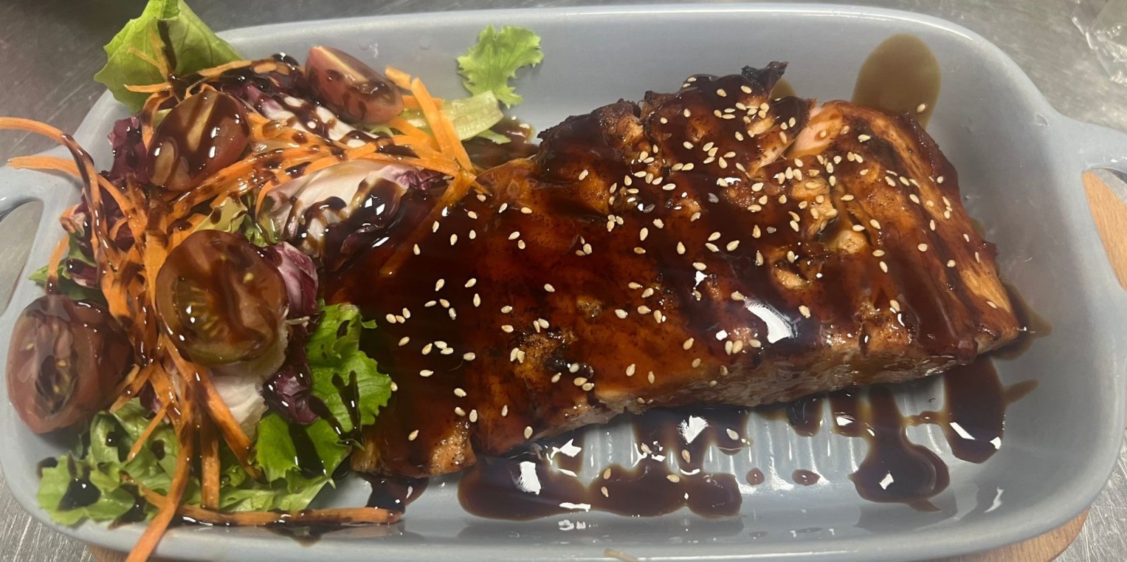 Teriyaki Soslu Somon