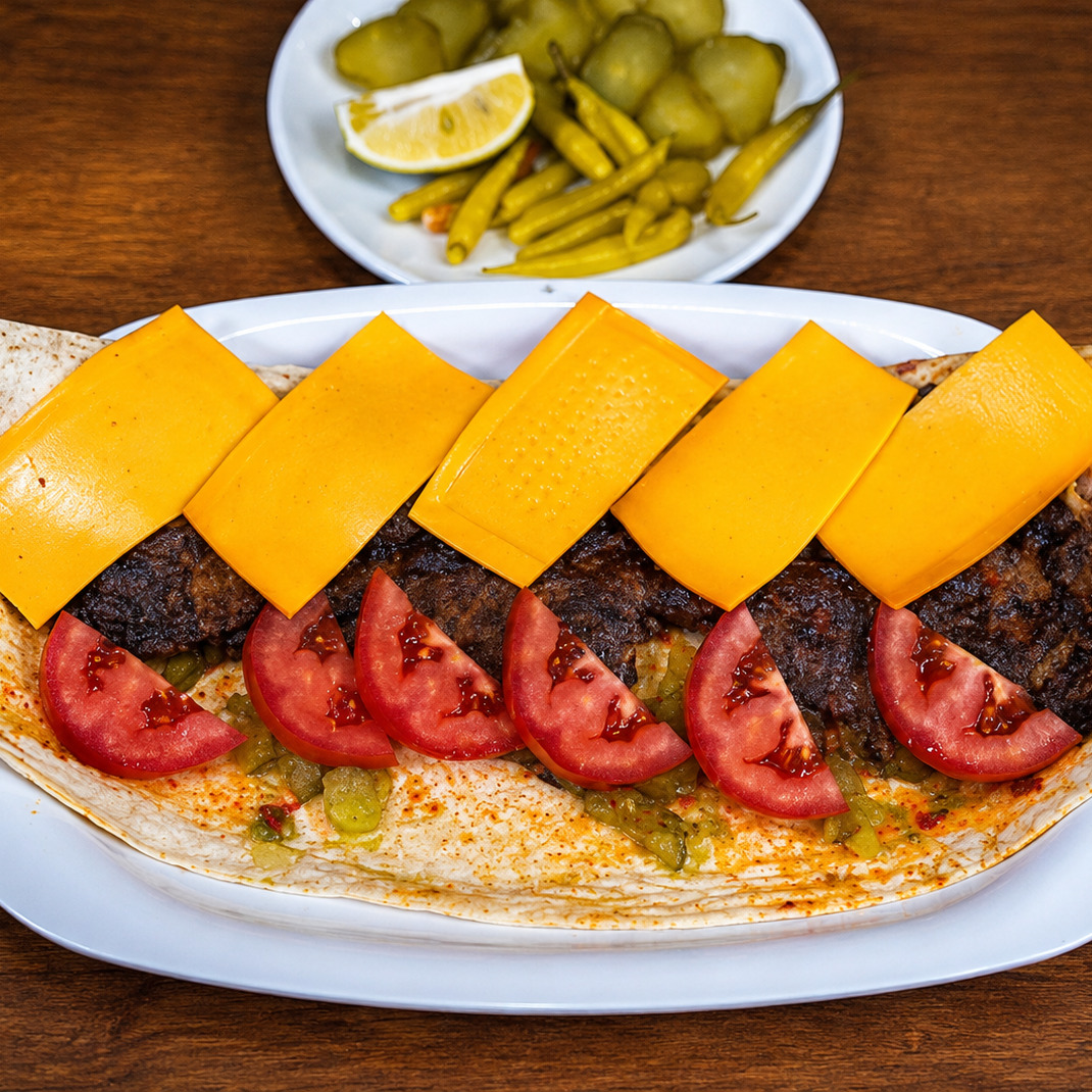 Cheddarlı Et Döner Dürüm
