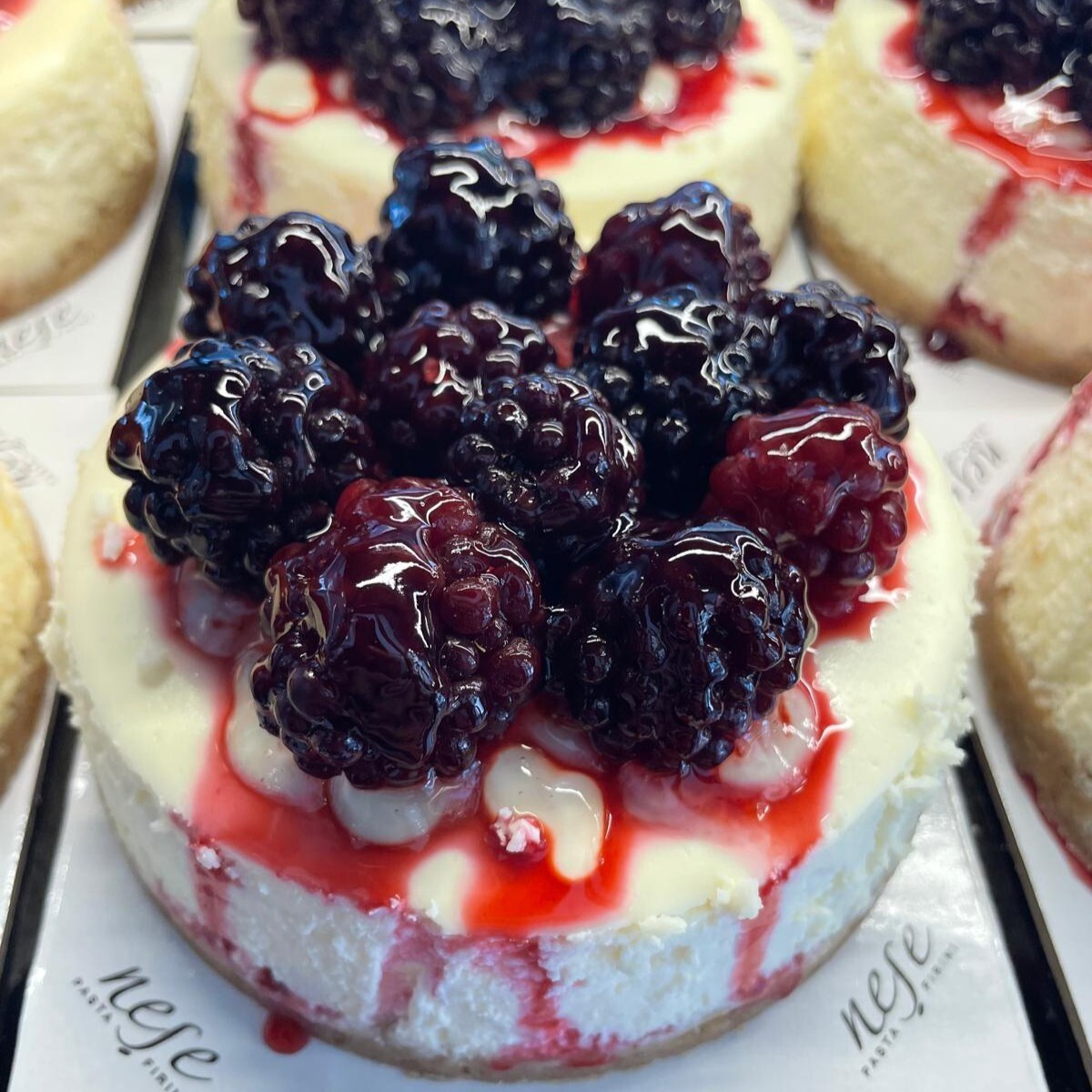 Böğürtlenli Cheesecake