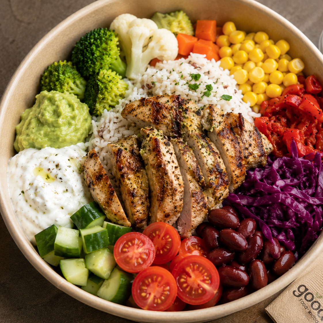 Füme Hardal Soslu Tavuk Protein Bowl