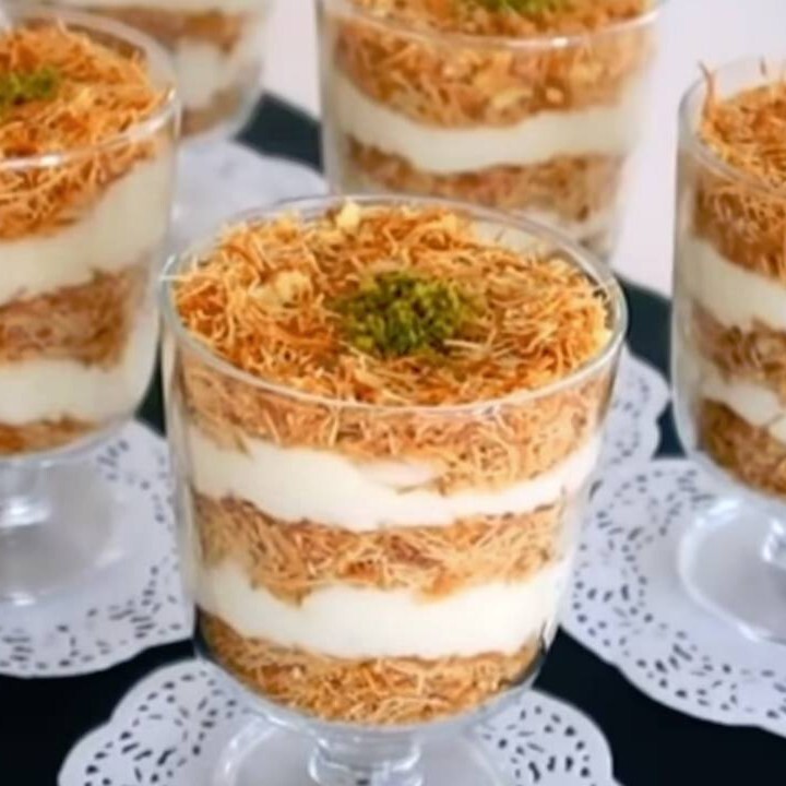Kadayıflı Muhallebi