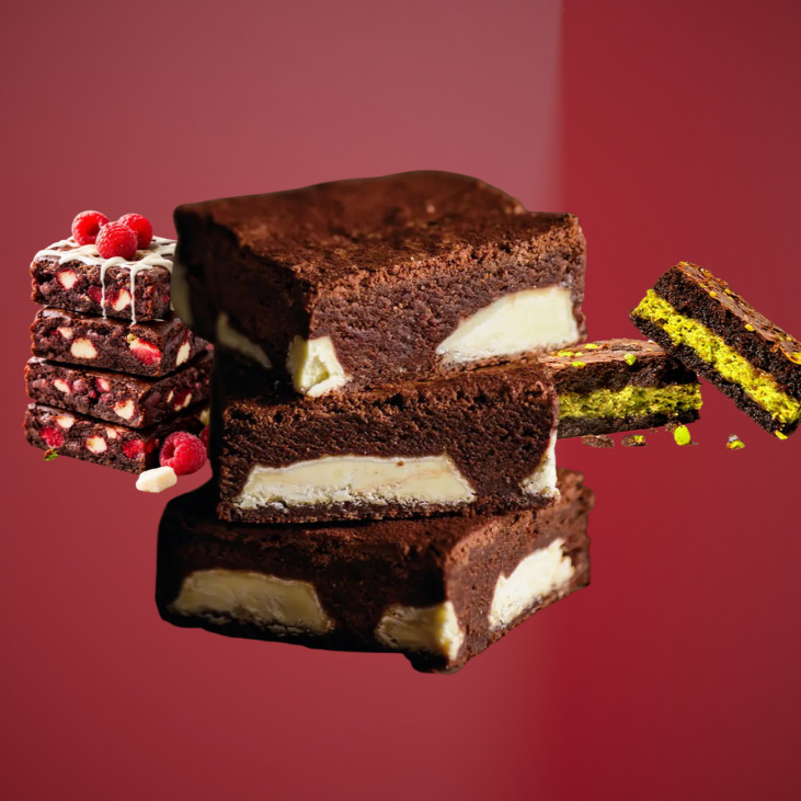 Beyaz Çikolatalı Brownie