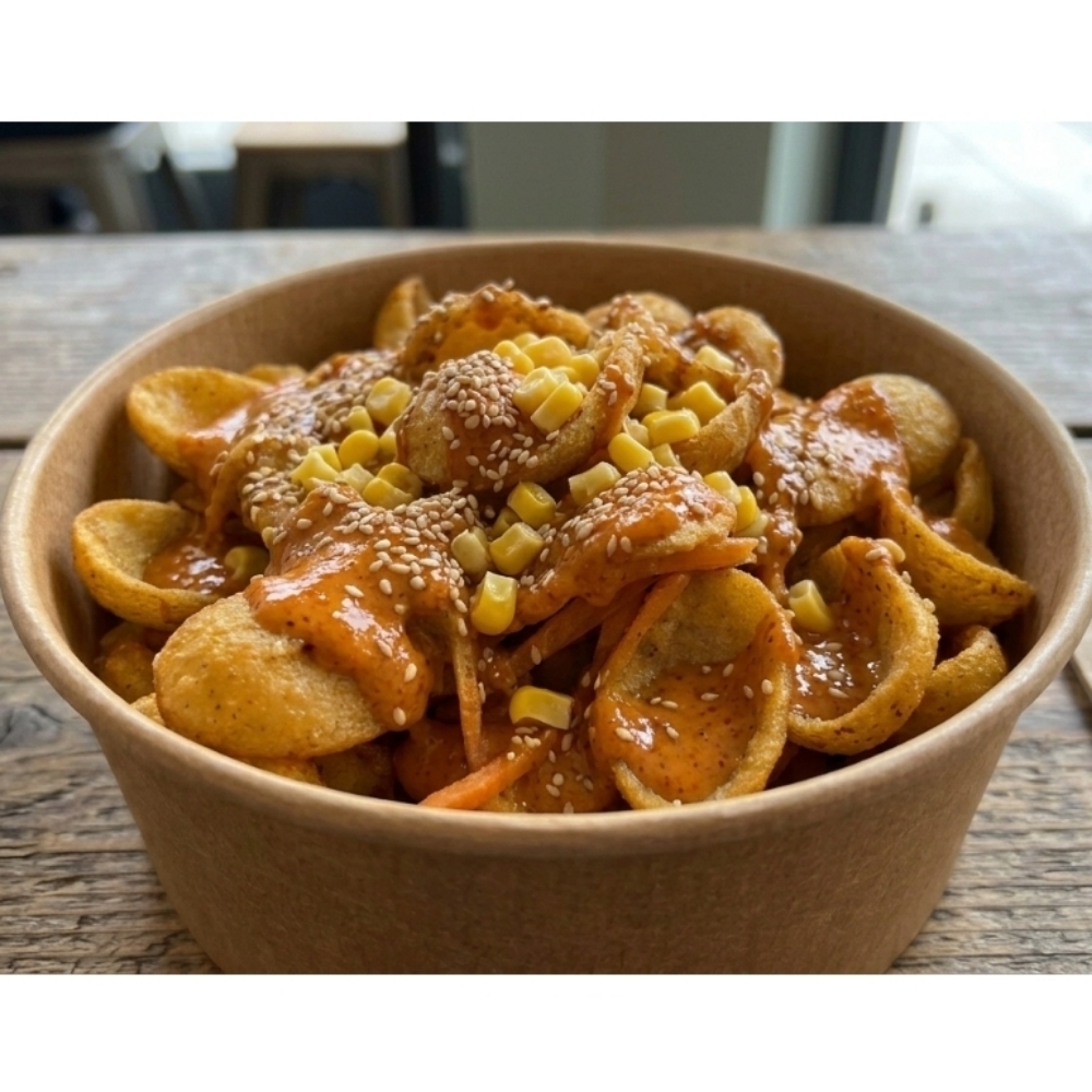 Spicy Soslu Kaşık Patates
