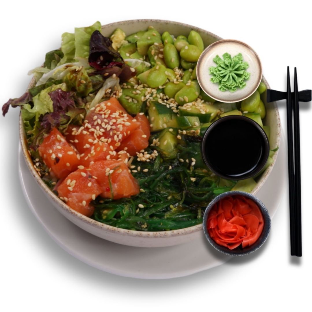 195- Somon Poke Bowl